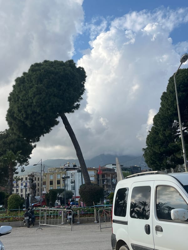 Afternoon scenes captured along Alanya's Mediterranean waterfront and harbor