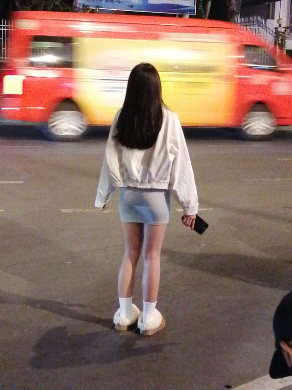 Night out on Da Lat's streets, June 2026