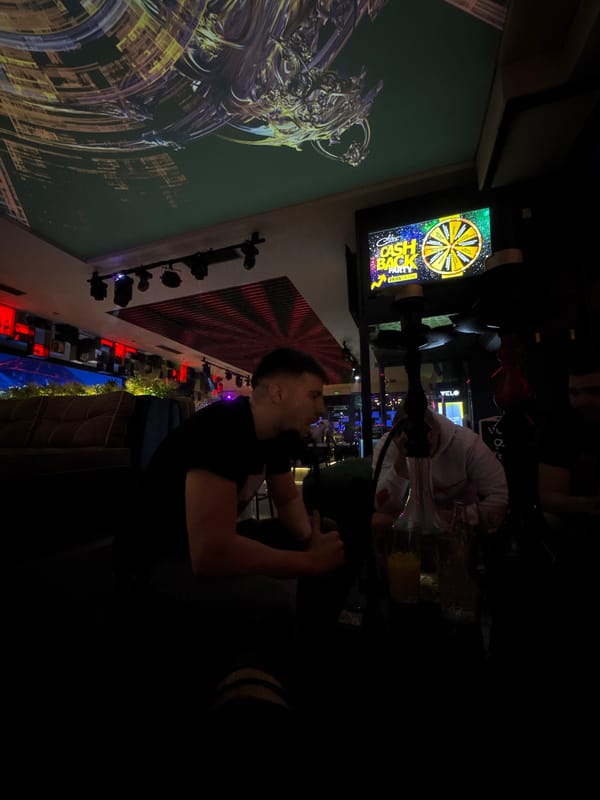 Evening social scenes documented across Sofia nightlife venues