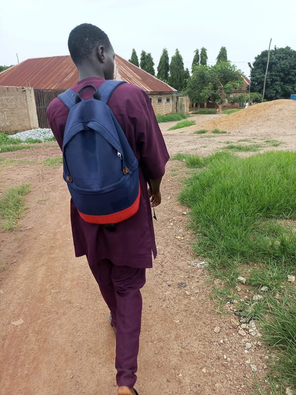 Afternoon street life and local scenes in Durimi, Nigeria