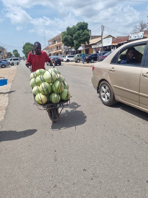 Everyday street life documented across Jos, Nigeria Friday afternoon