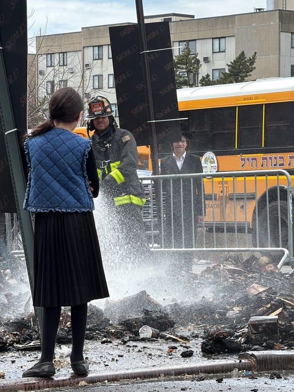 FDNY responds to fire in NYC Hasidic neighborhood