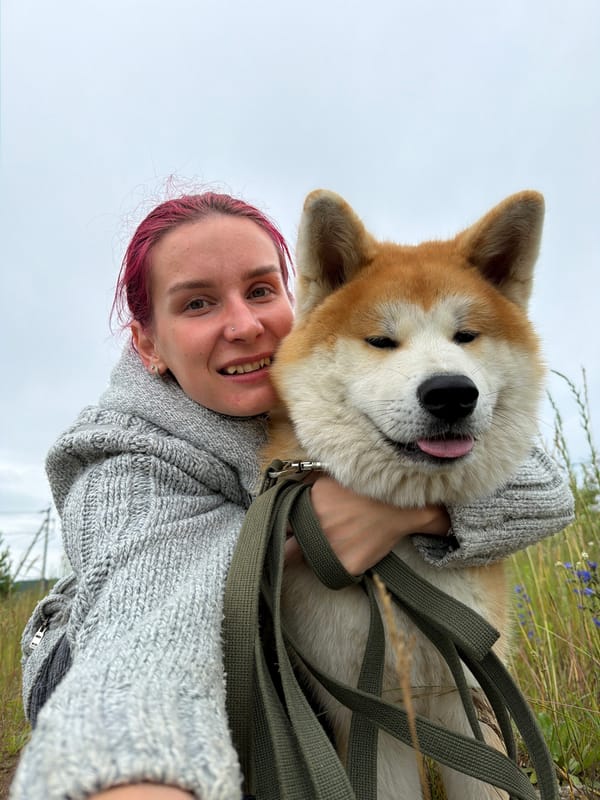 Akita afternoon in Chaikovsky's summer greenery