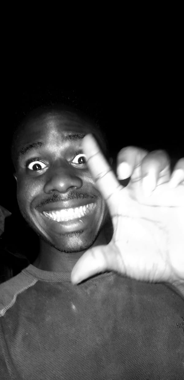 Late-night selfie session in Narayi, Nigeria