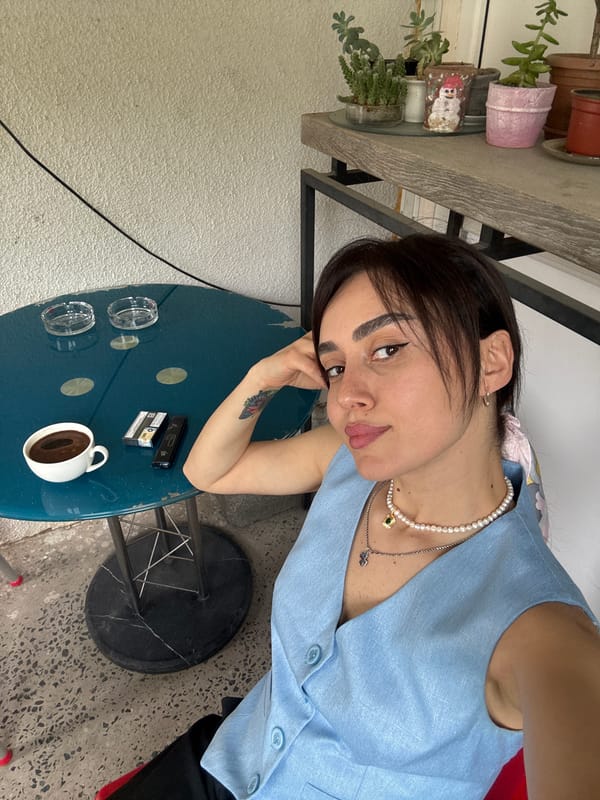 Morning coffee and city drive captured in Tbilisi