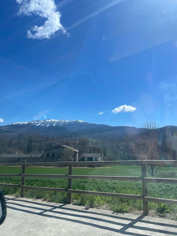 Mountain landscape captured near La Seu d'Urgell, Spain