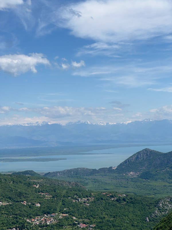 Scenic mountain views documented in Bukovik, Montenegro