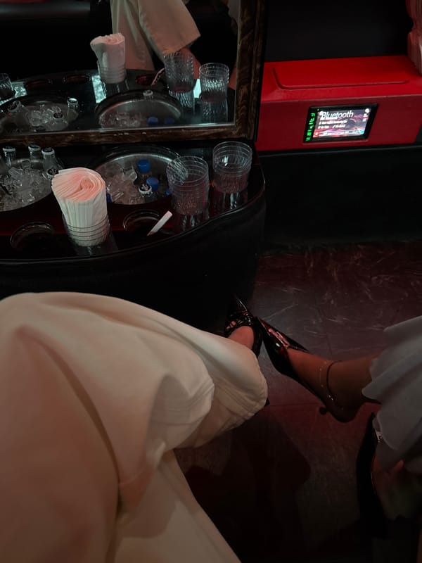 Woman spotted in dimly lit Miami Beach nightclub venue