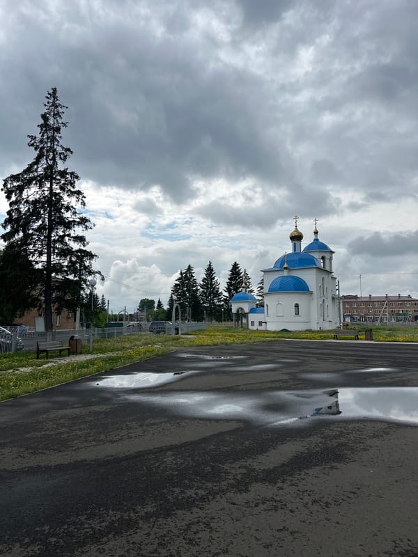 Morning scenes captured across Dzerzhinskoye, Russia