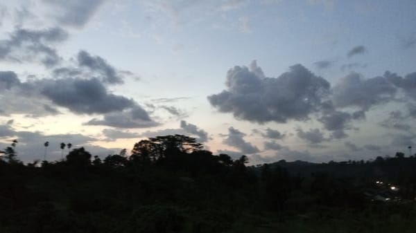 Evening landscape documentation captured around Lhokseumawe, Indonesia