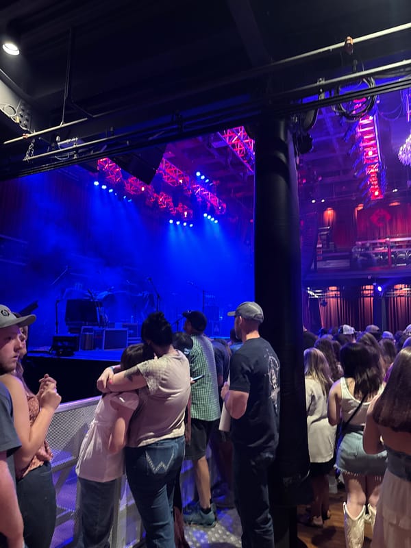 Live music performance captured in Silver Spring venue