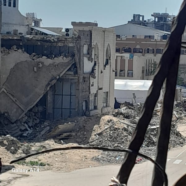 Dense refugee settlement documented in Khan Yunis, Palestinian Territory