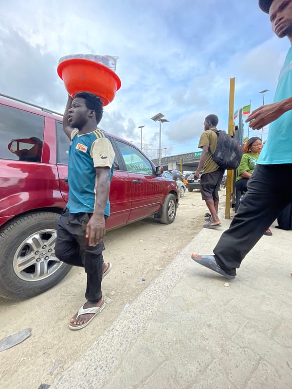 Lagos street life documented during afternoon hours