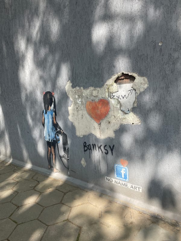 Street art documented in Plovdiv, Bulgaria