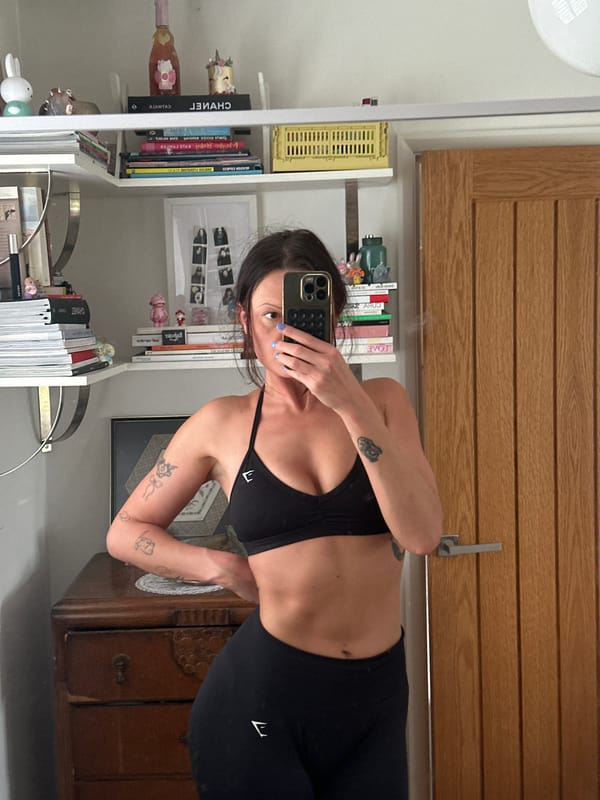 Personal fitness documentation captured in Tunbridge Wells