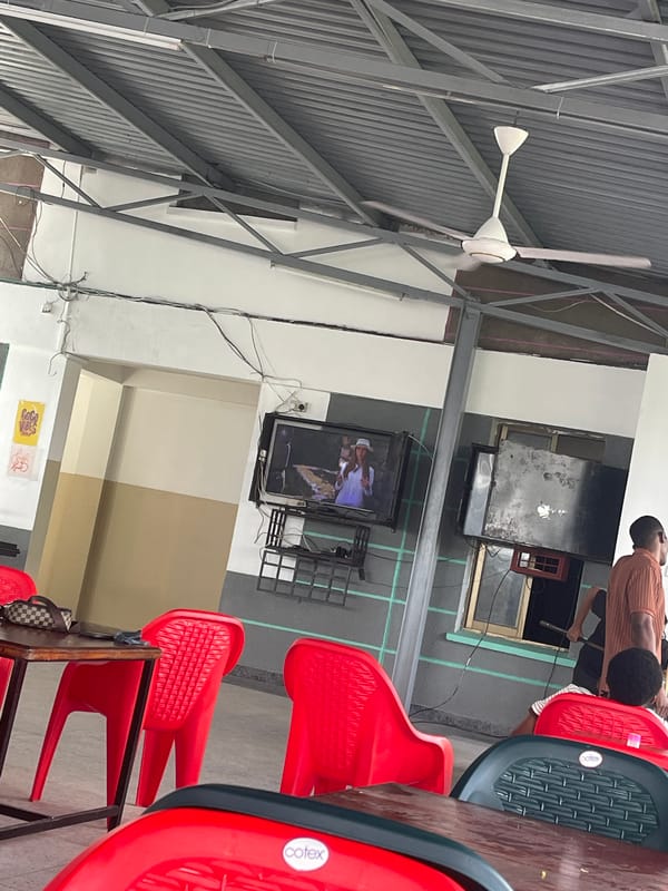 Ordinary morning moments documented across Dar es Salaam workspaces