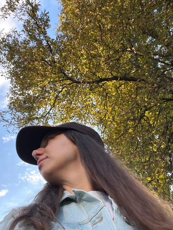 Wandering a green pocket of Kyiv on a sunny afternoon