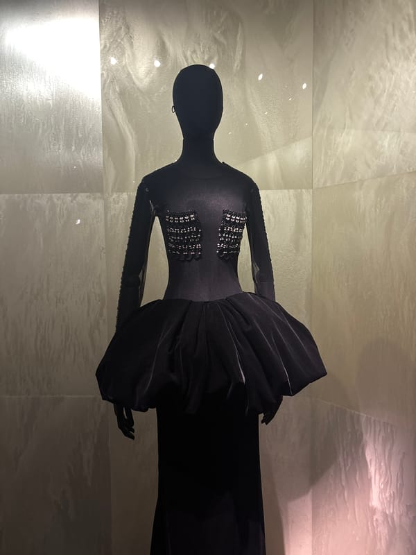 Inside a Milan fashion exhibition of elaborate couture gowns