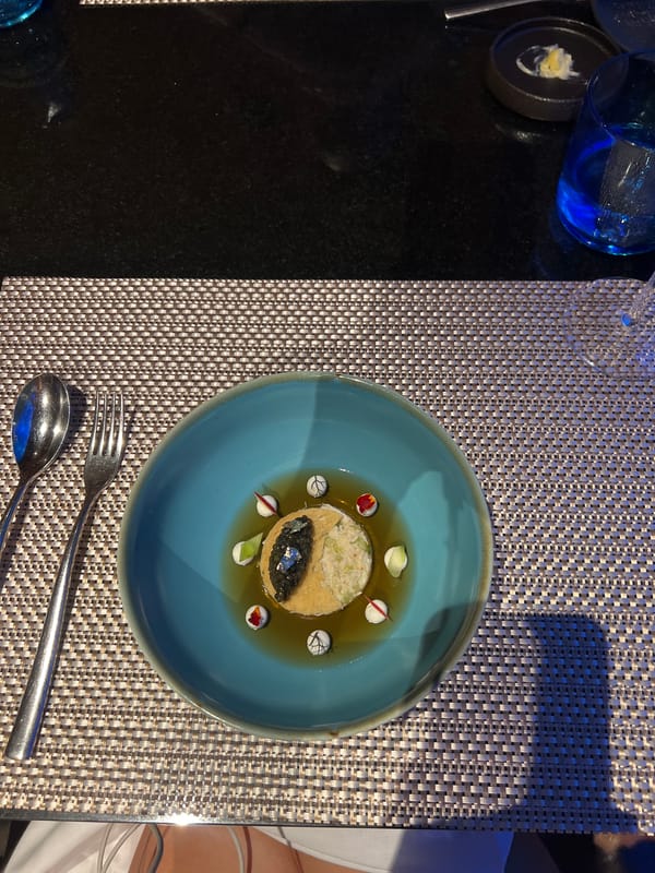 Fine dining experience documented in Kuta Selatan, Indonesia