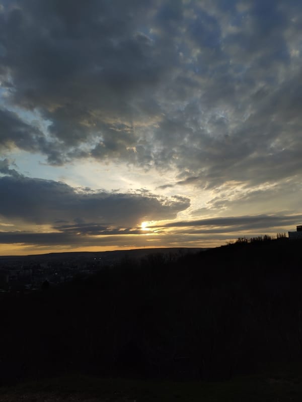 Afternoon scenes captured in Saratov under dramatic skies