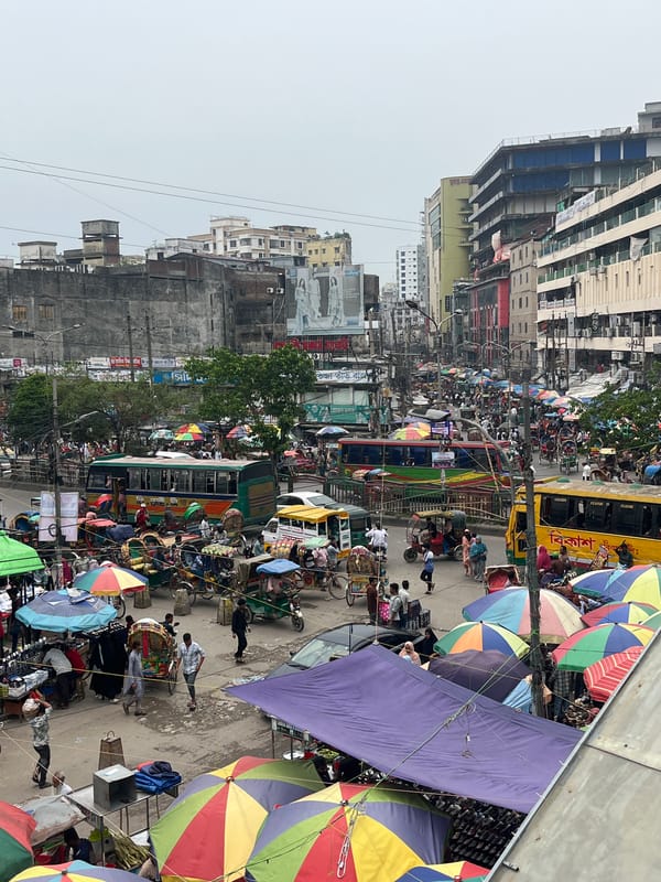 Morning rush hour activity observed in busy Dhaka streets