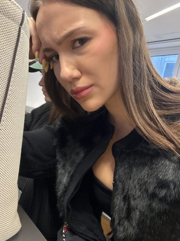 Beauty routine documented in Milan with romantic theme