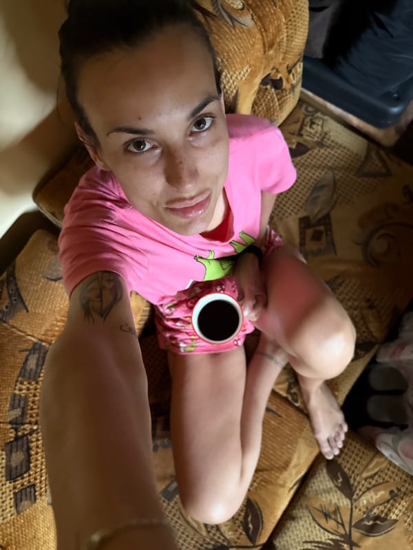 Morning routine captured in Pleven apartment during early hours