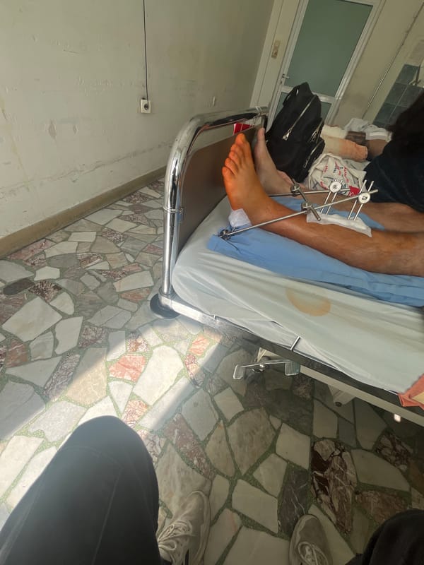Medical examination documented at Sofia hospital facility