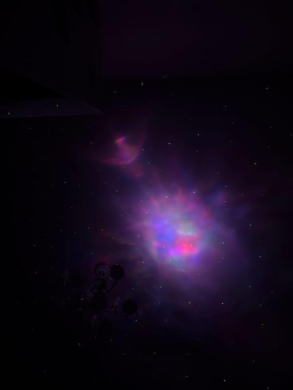 Colorful nebula-like formation spotted in Perm night sky