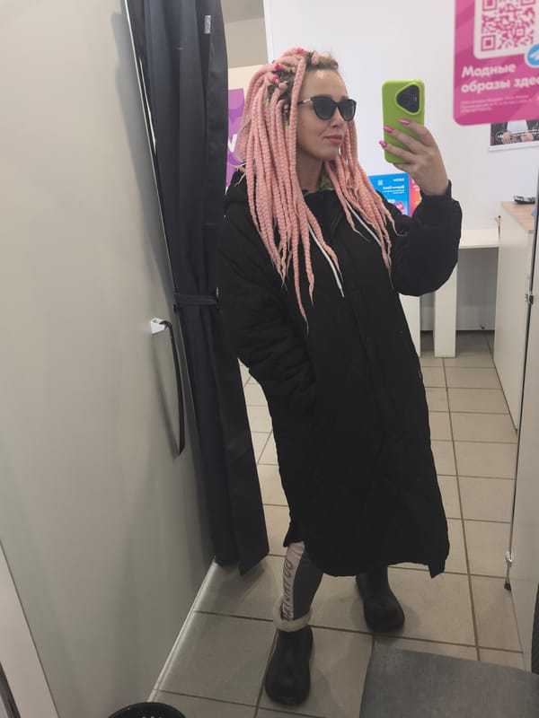 Daily life moments captured at Russian pickup point