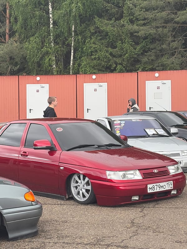 Car meet draws dozens to Прикамский showcasing modified vehicles
