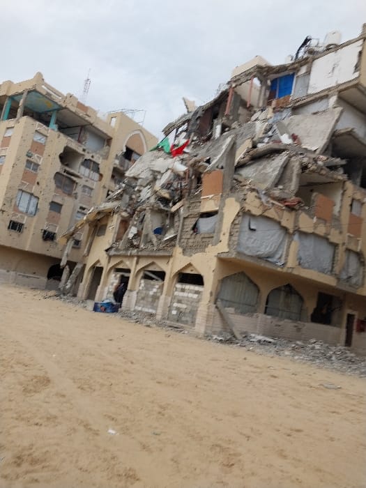 Widespread building destruction documented across Khan Yunis, Palestinian Territory