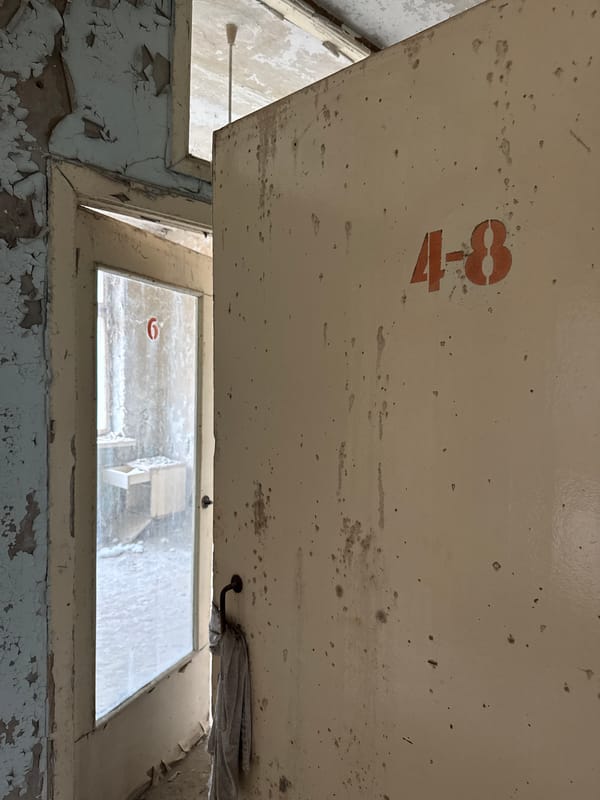 Witness documents ongoing decay in abandoned Prypiat buildings