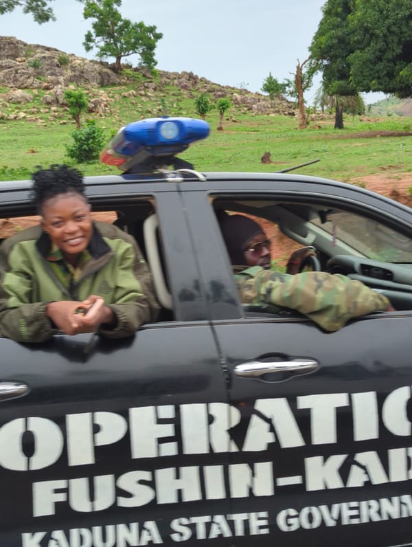 Military convoys observed in rural Nigeria during dawn operations