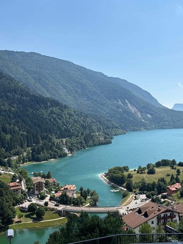 Molveno's alpine lake village seen from every angle