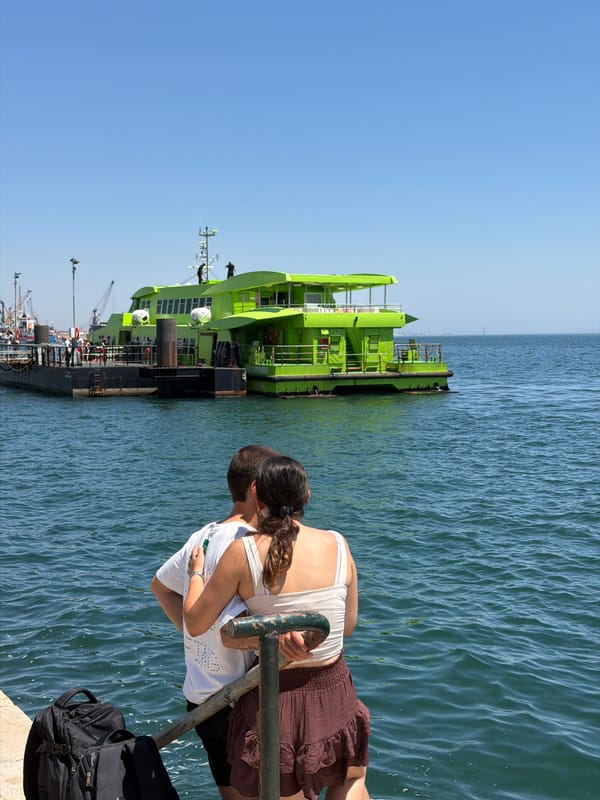 Afternoon around Setúbal's waterfront, streets, and city center