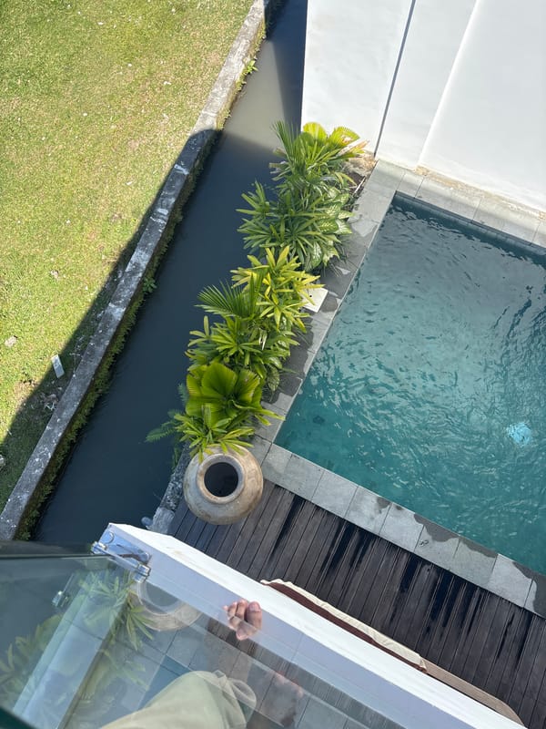 Villa life and open fields in North Kuta, Bali