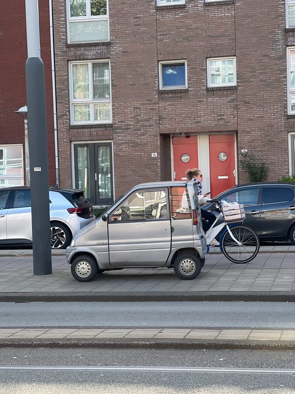 Canta mini-vehicle spotted parked on Amsterdam street