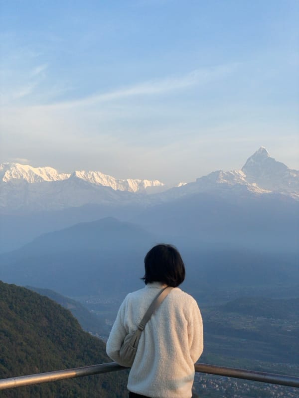 Early morning tourist activities documented across Pokhara scenic locations
