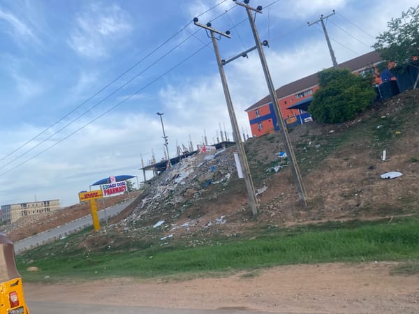 Morning street scenes captured in Abuja, Nigeria
