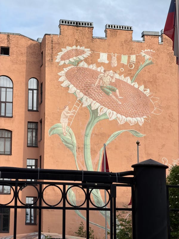 Street scenes and architecture documented in Saint Petersburg