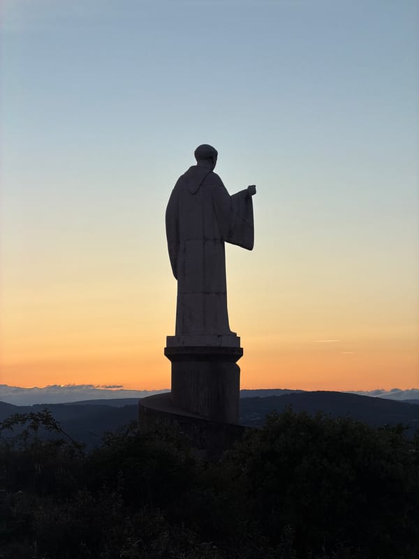 Evening scenes captured around Bragança, Portugal