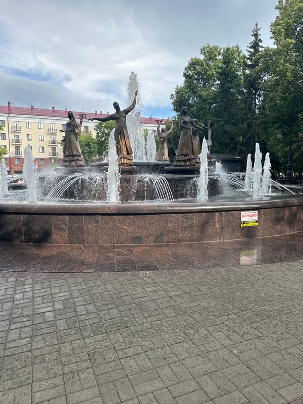 Afternoon exploration of central Ufa landmarks and streetscapes