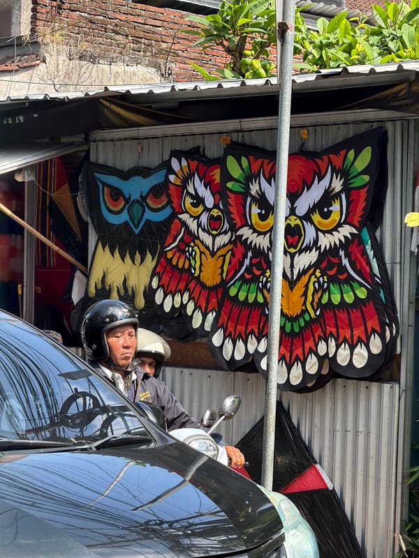 Everyday street life and Balinese culture in Ubud