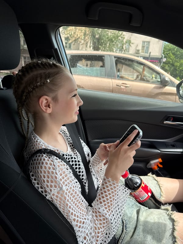 Candid car interior moments in Chelyabinsk, Russia