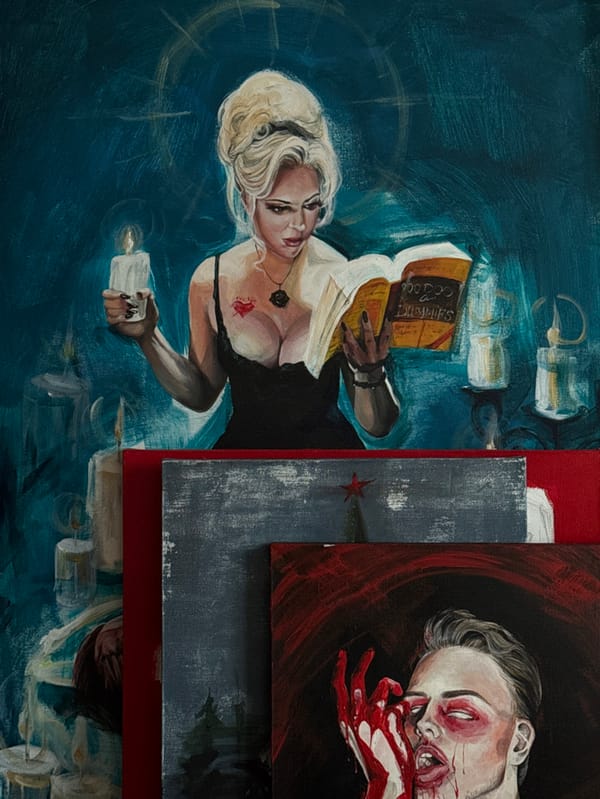 Art exhibition documented in Moscow gallery space