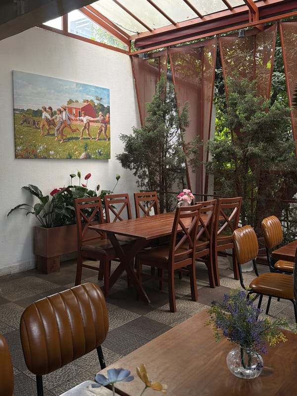 Morning documentation of interior spaces in Đà Nẵng cafes