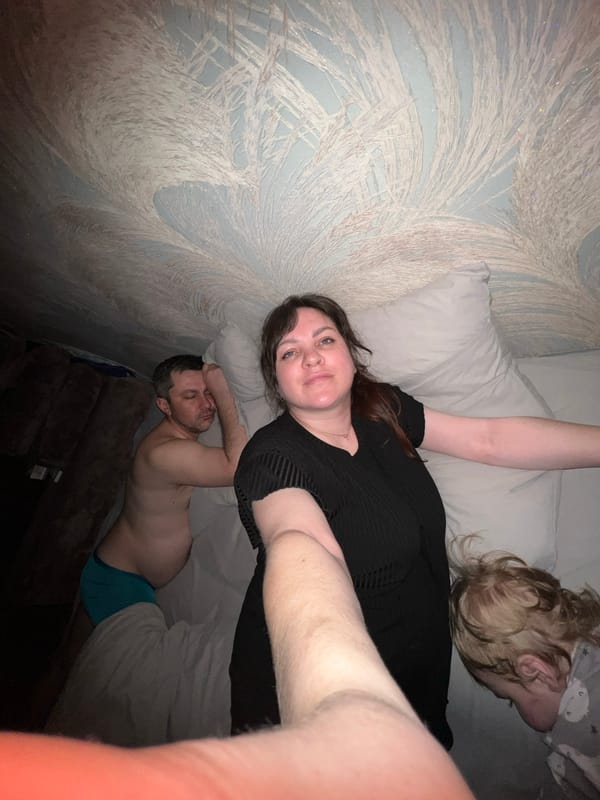 Quiet domestic moments captured in Russian household afternoon