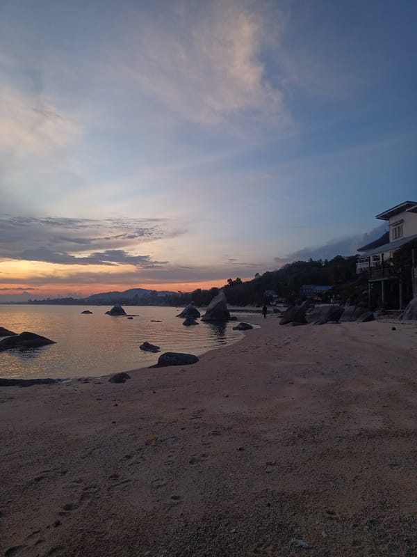 Sunset witnessed across Thai coastal villages, social media shared