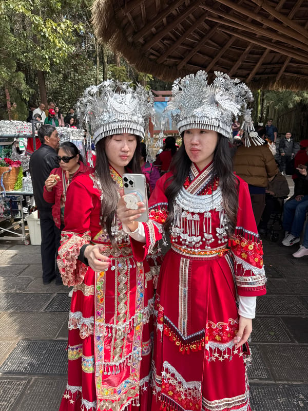 Tourists explore Zhangjiajie's sandstone pillars and scenic viewpoints
